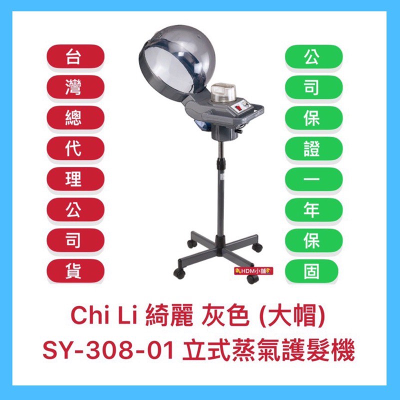 【綺麗牌】蒸氣護髮機 SY-308 立式蒸氣 燙髮 護髮 染髮 大帽 燙髮機 護髮機 典億電機 公司貨 免運【精鑽國際】