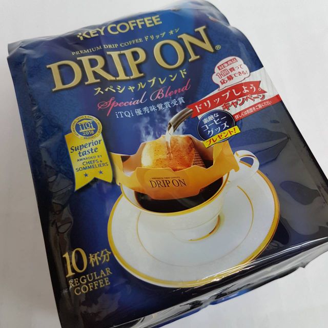 〔日本進口〕Key Coffee-金賞~滴漏式／濾泡式／掛耳式咖啡包（新包裝，圖2,3）10包入