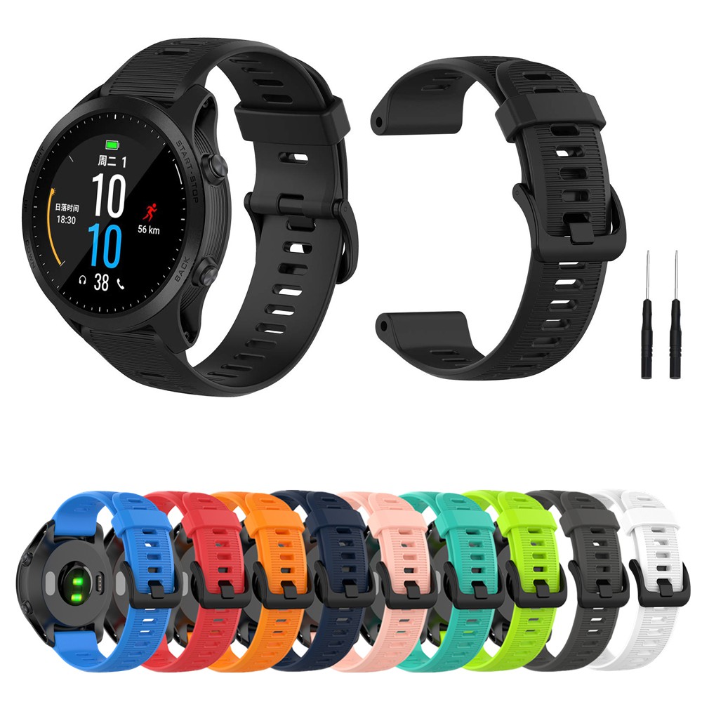 Garmin 先行者 945 皮帶, Garmin 先行者矽膠帶 945 / 935 Smartwatch 替換帶