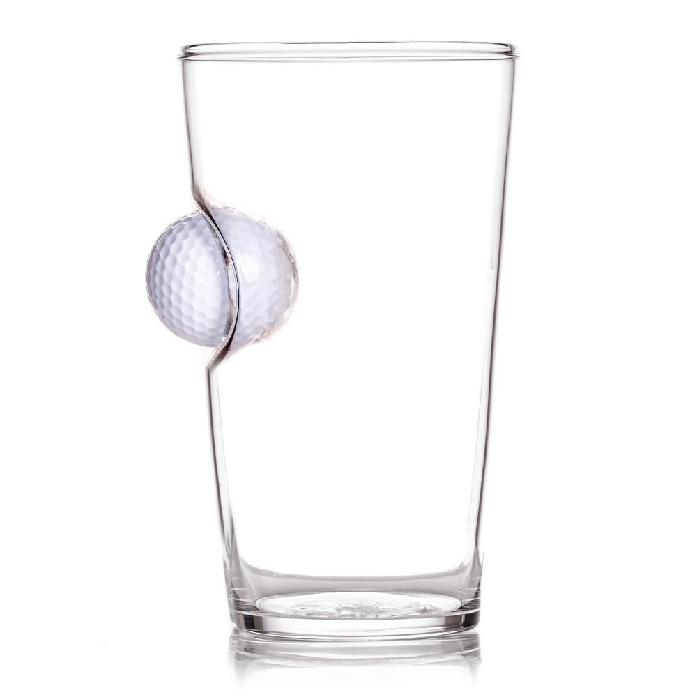 美國Stuck in Glass 高爾夫球嵌入造型玻璃杯