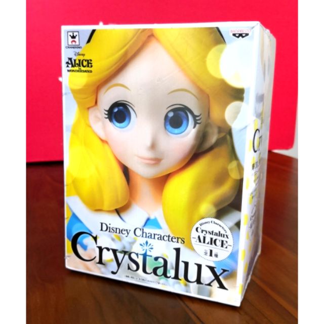 【也素該賣賣】促銷 日版 日空版 景品 Crystalux 迪士尼亮眼系列 愛麗絲 愛莉絲 夢遊仙境 全新未拆 正版