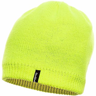 DEXSHELL BEANIE SOLO 防風防水單色風雪帽 螢光綠色 乾爽溫暖/登山