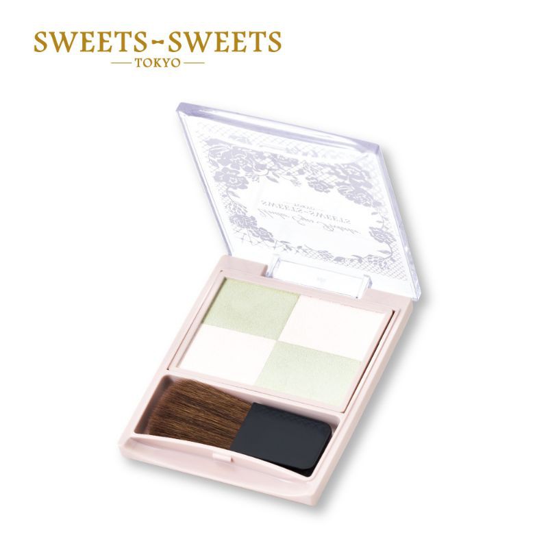 [新發售！]SWEETS-SWEETS下眼影完美定妝蜜粉 01薄荷綠