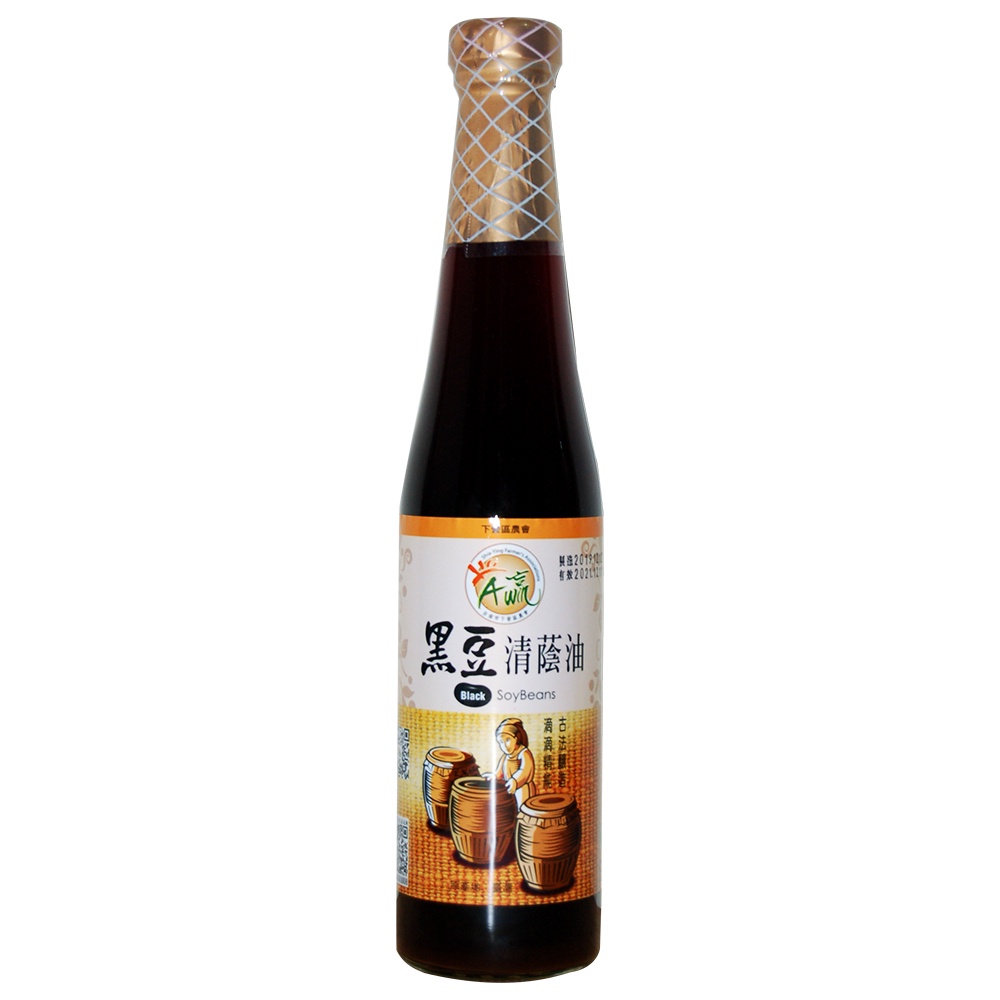 【下營農會】黑豆清蔭油 420ml X2瓶