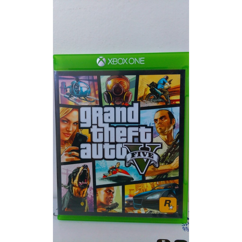 [二手遊戲片] XBOX ONE GTA5(中文版)