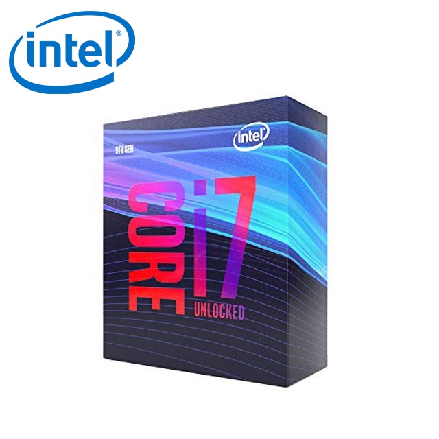 🌟蝦皮最低價🌟 全新盒裝 Intel i7-9700【8核/8緒】3.0GHz(↑4.7GHz)14M/有內顯/65W