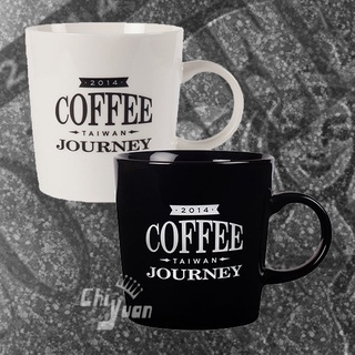 Starbucks 臺灣星巴克 2014 Coffee journey 華山咖啡旅程 馬克杯 10oz 黑女神白女神一組