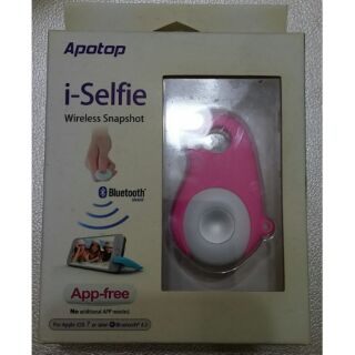 Apotop i-Selfie愛自拍遙控器 粉色