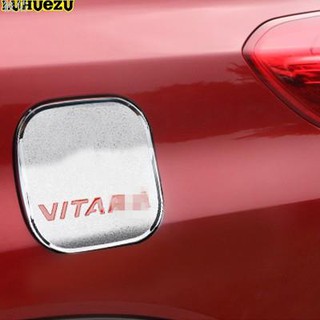 適用於立體設計鈴木SUZUKI VITARA 鍍鉻油箱蓋貼 加油蓋裝飾貼 汽車外飾貼 2016 2017 2018