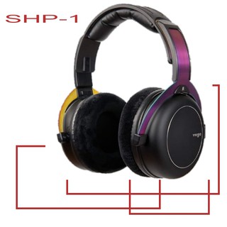 【公司貨】 YOGA SHP-1 PVD變色鋼架 頂級鑑賞 耳罩式耳機 (高雄愷威電子耳機專賣)