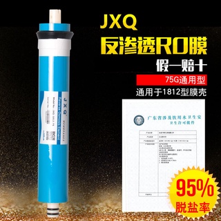 淨水器ro膜濾芯反滲透家用直飲75/100/125G加侖純水機通用RO膜
