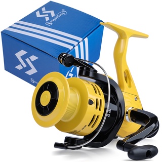 Sougayilang漁具 1000-7000型鯉魚輪 紡車輪捲線器魚線輪 戶外釣魚漁具 遠投路亞 11+1BB釣魚捲軸