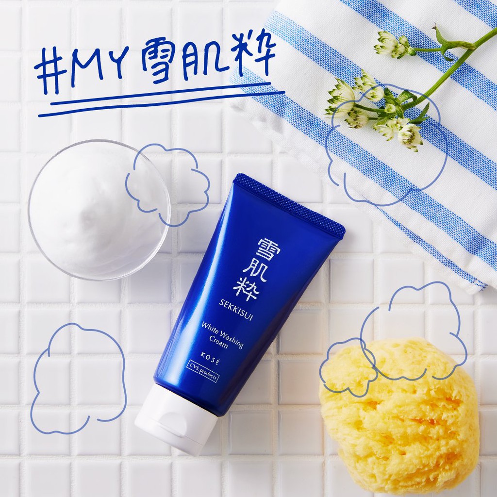 日本原裝 Kose 高絲雪肌粹120g Big 洗面乳洗顏增量size 哆啦a夢限定包裝雪花雪肌粋 蝦皮購物