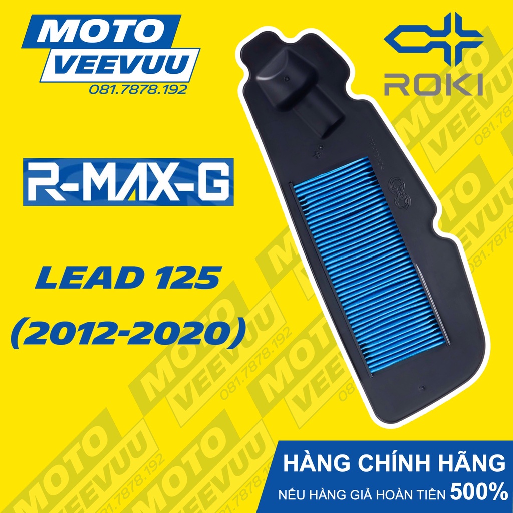 R-max ROKI 空氣濾清器適用於本田 Lead 125 車輛(2012-2020 年起車型)