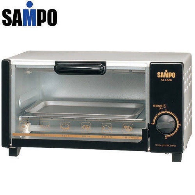 SAMPO 聲寶 6L 定時電烤箱 KZ-LA06