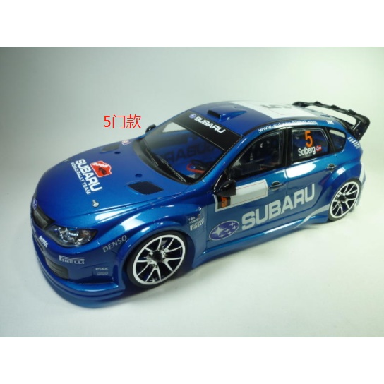 上手遙控模型  Colt 祐盈 Subaru Impreza 2007 硬皮鯊 1/10 房車完成車殼(M2321P)