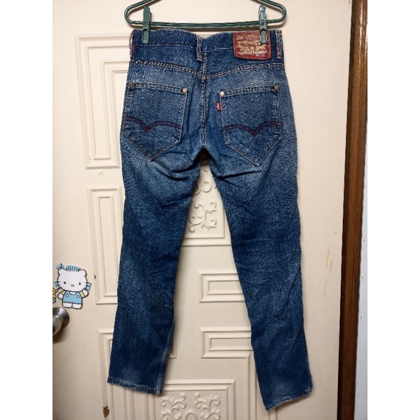 Levi's levis 511 合身 破褲 復古 古著 工裝 牛仔褲 牛仔長褲 長褲