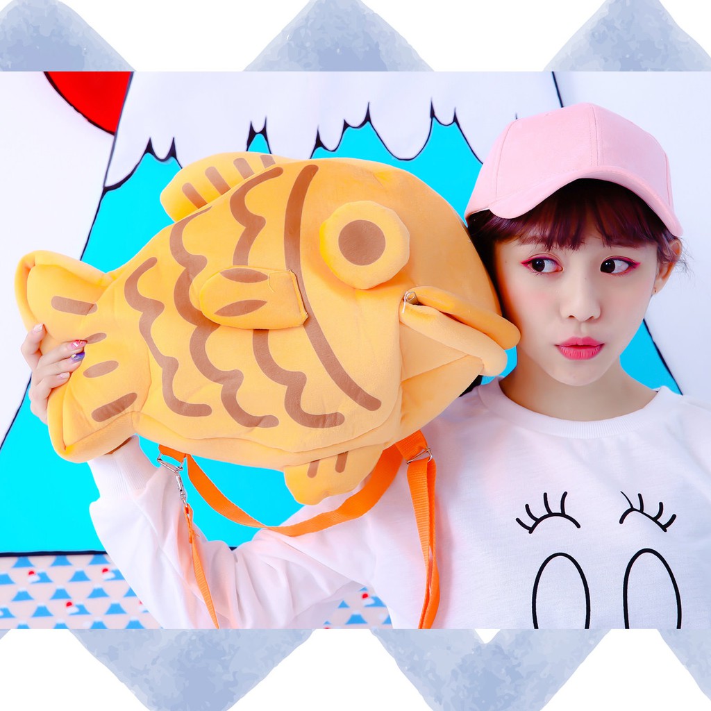 U061664】鯛魚燒造型後背包 蝦皮購物