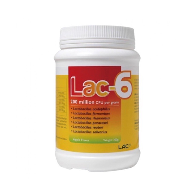 現貨GNC LAC-6 淨暢乳酸菌顆粒蘋果風味 300克