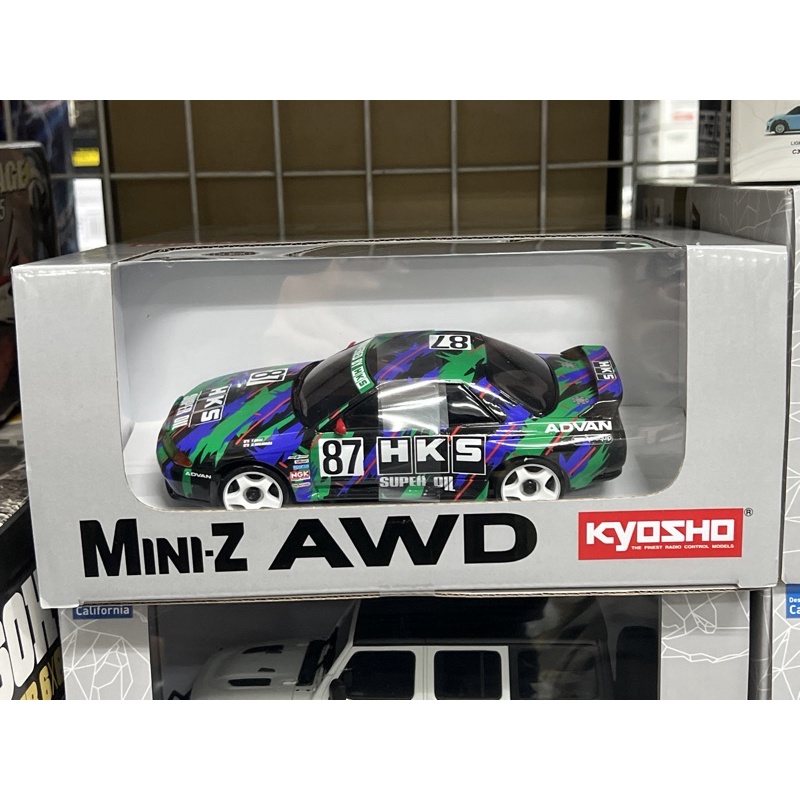 Kyosho MINI-Z AWD HKS SKYLINE GT-R R32 甩尾車 遙控車 32618HK