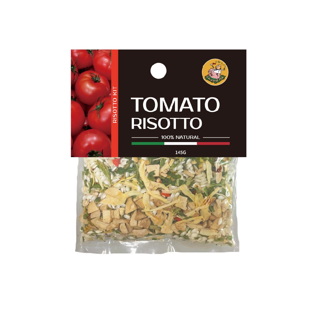 豬跳舞番茄蔬菜燉飯包 Dancing Pig Tomato Risotto Kit 145±5g