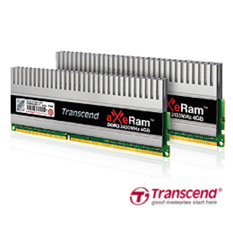 創見 axeram ddr3-2133 記4g*2 記憶體