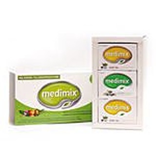 【20入+帆船袋*1】MOMO購物Medimix-印度綠寶石皇室藥草浴美肌皂125g【杜拜帆船標誌】