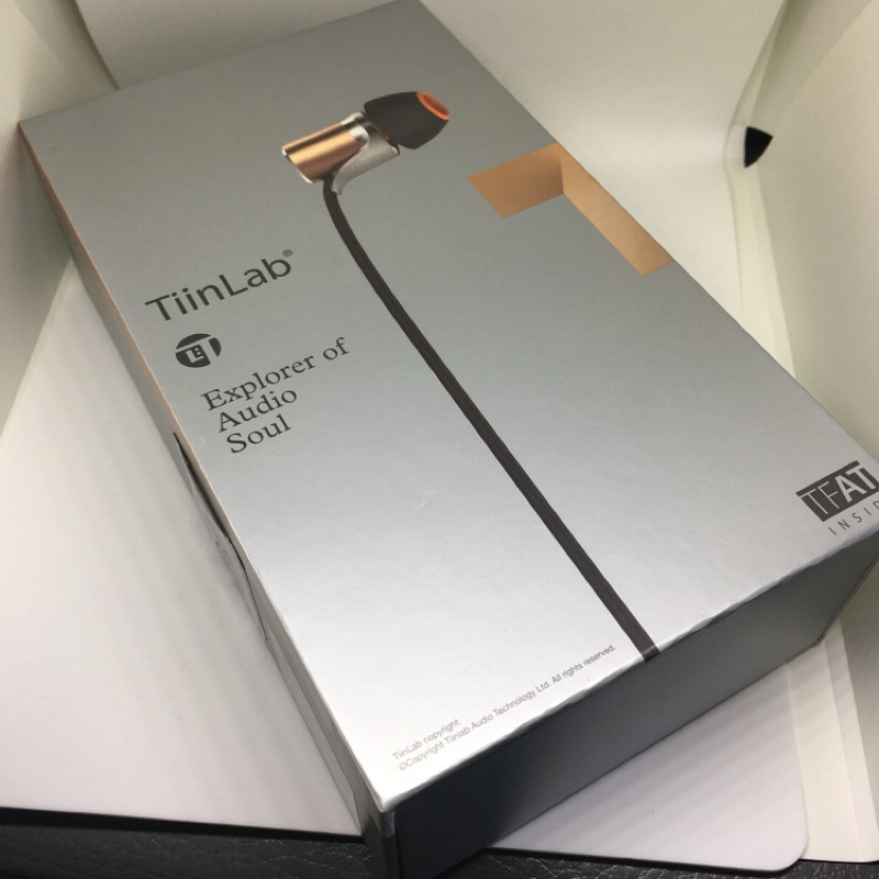 TiinLab 耳一號 TT231 入耳式耳機 香檳金 周杰倫代言 二手