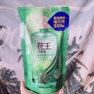 花王 清新沁涼洗髮精 補充包 (550ml/包)