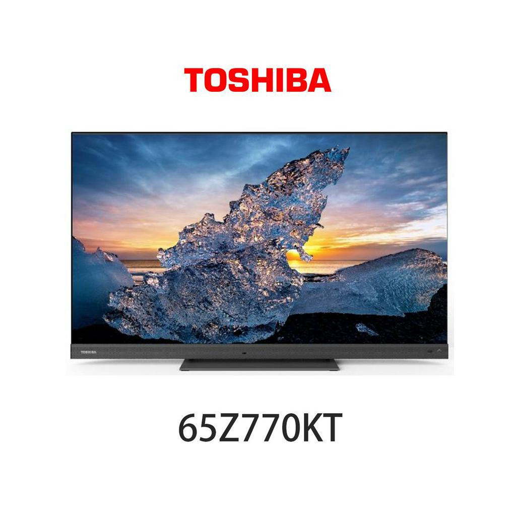 [臺灣專業電器買賣]TOSHIBA 東芝 65吋 68瓦聲霸火箭炮重低音 4K安卓液晶顯示器 65Z770KT