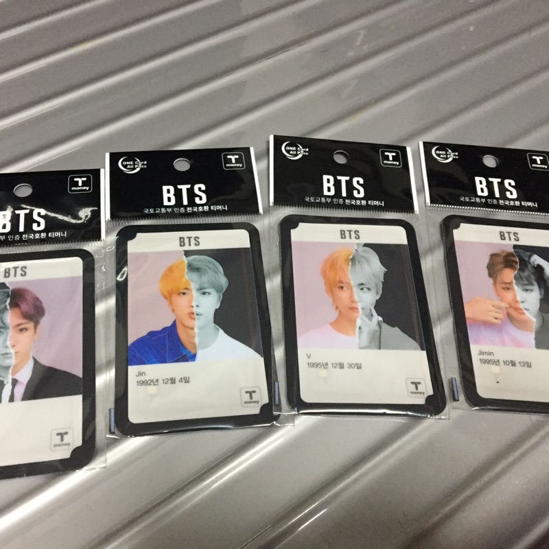 =現貨=BTS T-money交通卡228發行限量版