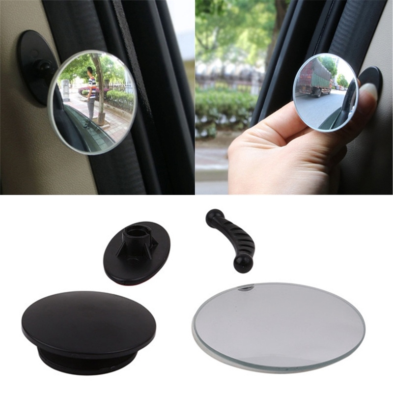 圓形通用後視可調汽車盲點鏡車門側後視鏡廣角