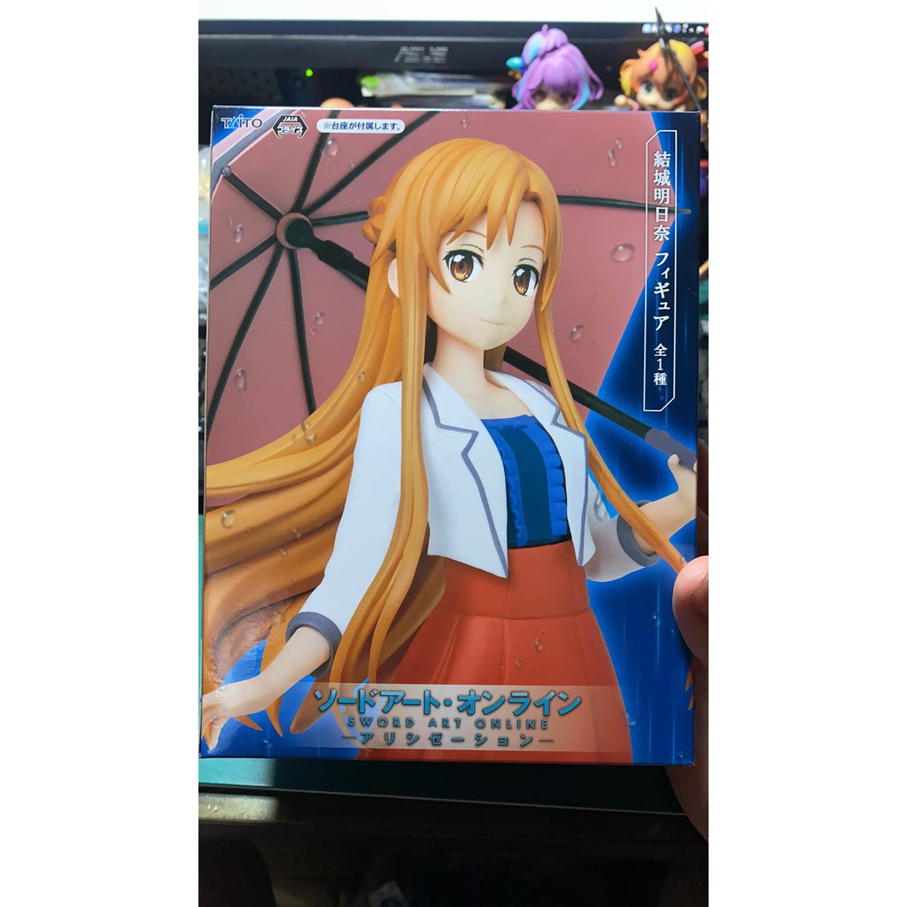 現貨日版taito 刀劍神域alicization 亞絲娜結城明日奈私服便服景品 蝦皮購物