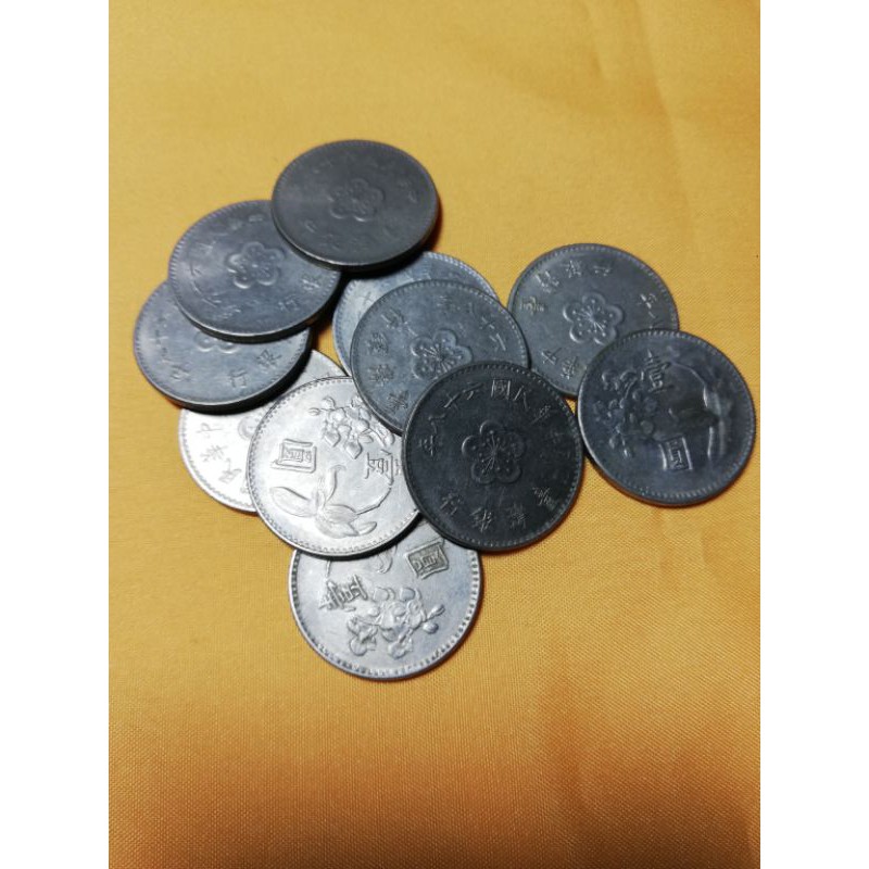 民國60年代 1元舊硬幣 共600枚