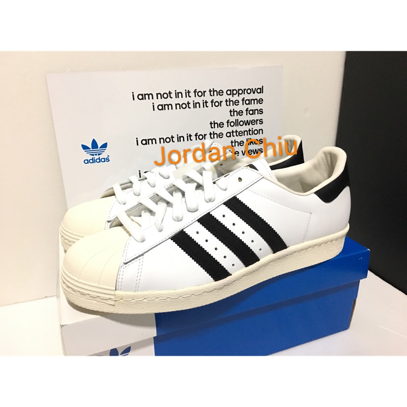 全新正品 Adidas Superstar 80s 金標 奶油頭 G61070