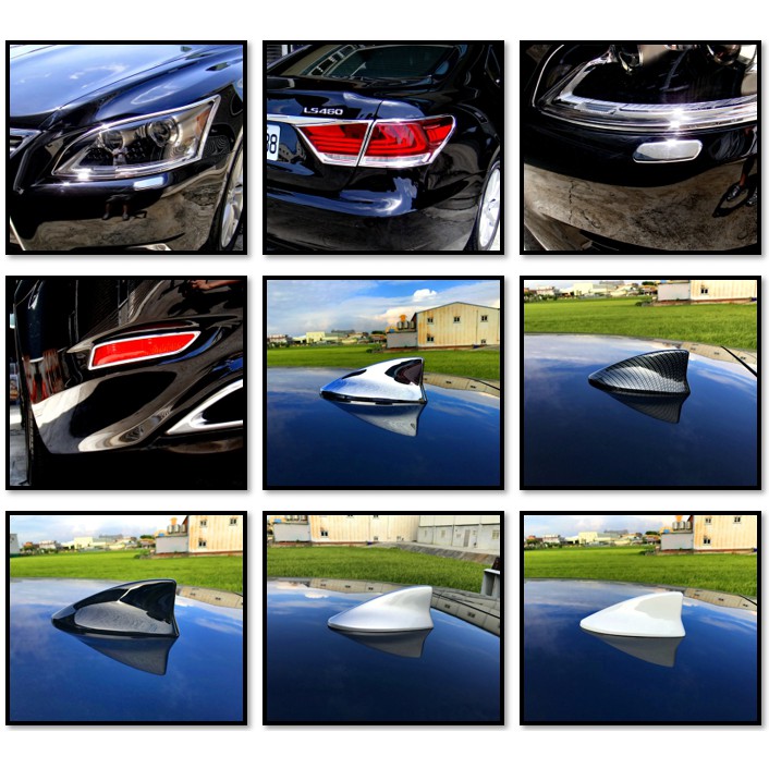 圓夢工廠 Lexus LS 2012~17 LS460 LS600hL 改裝 前燈框 後燈框 反光片框 尾門字標 車輪擋