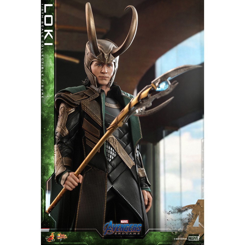 【撒旦玩具 SatanToys】預購 Hot Toys 漫威電影【復仇者聯盟：終局之戰】洛基 1:6 可動人偶 Loki