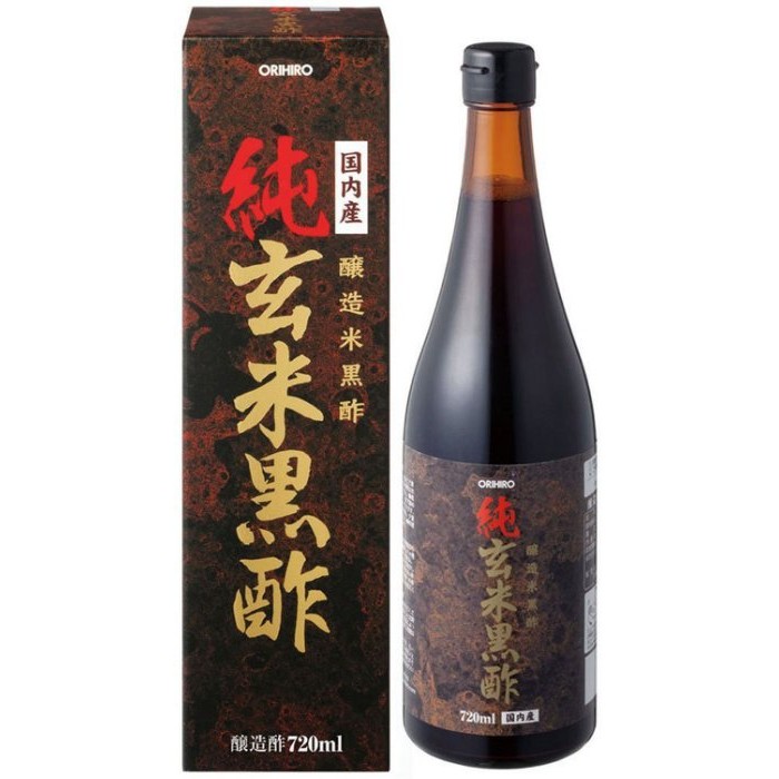 日本純玄米黑醋720ml【天力日本代購】