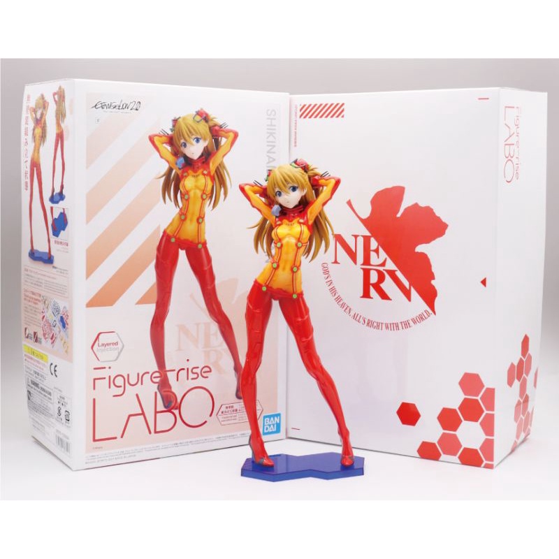 【全新現貨】Figure-rise LABO 惣流 式波 明日香 蘭格雷 新世紀福音戰士 LABO 明日香 FRLABO