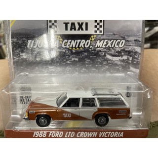 《模王》 1/64 美國綠光 模型合金車 1988 福特 LTD crown victoria