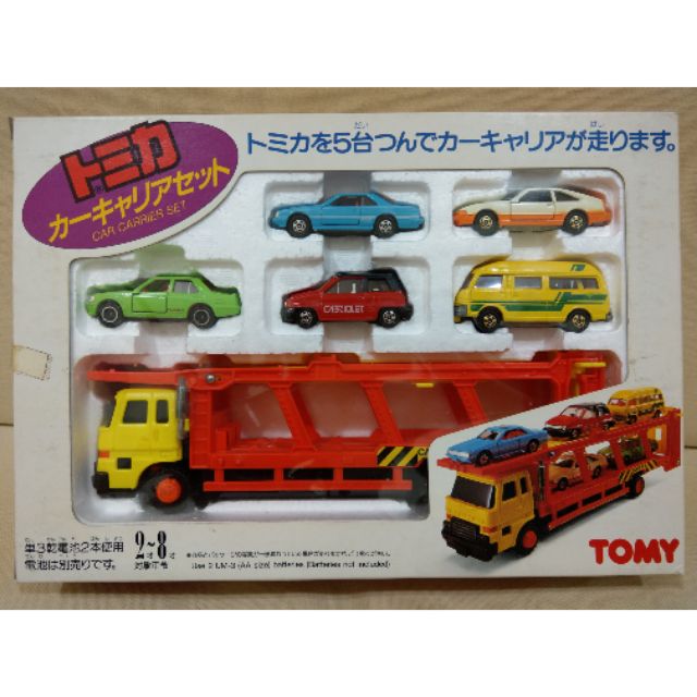 TOMY TOMICA 車輛運輸車 禮盒 日本製