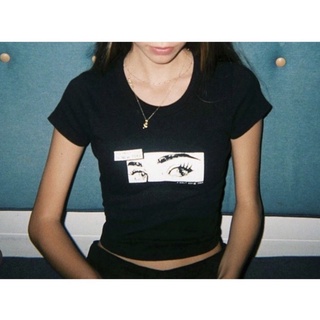 🧚‍♀️預購🇺🇸Brandy Melville 紐約眼睛短袖 Ashlyn Meet You In New Y