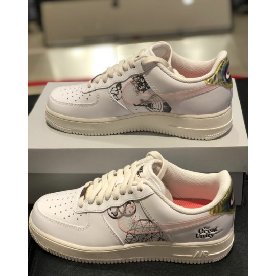 Nike Air Force 1 The Great Unity 塗鴉 DM5447-111