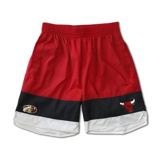 Mitchell & Ness NBA Striped Short 公牛 紅黑白
