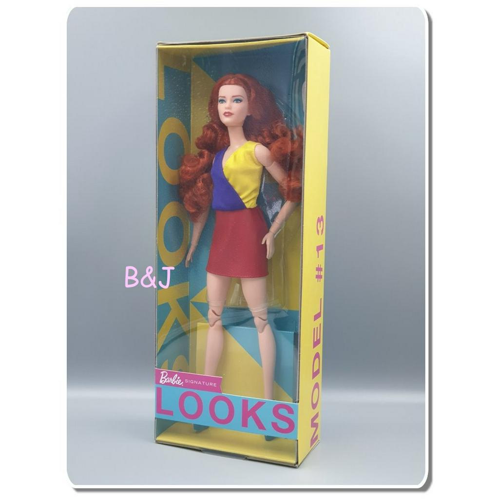 全新Barbie Looks wave #13紅髮芭比，拆賣-服飾配件。
