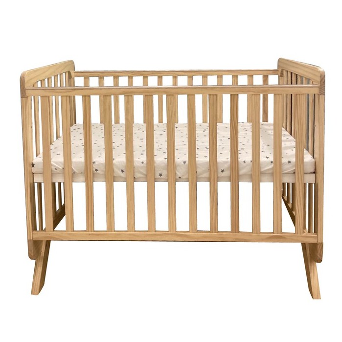 Rockland 劍橋三合一嬰兒床-原木色(嬰兒床/書桌/置物架)【安琪兒婦嬰百貨】