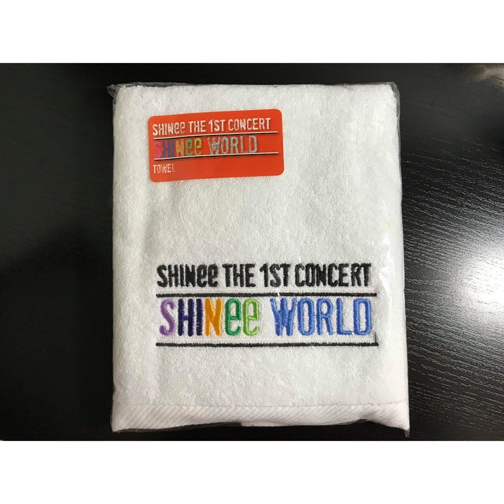 SHINee 官方 SHINee WORLD 應援 毛巾 演唱會