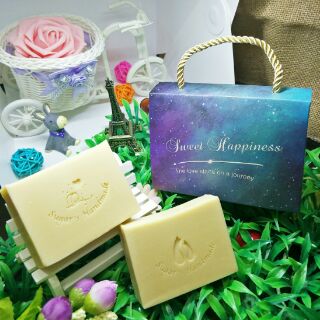 Sugar天然手工皂~~超優質星空皂禮盒~~生日禮物~~送禮~禮品~商務禮盒~寶寶禮盒~滿月禮~~精緻二入裝
