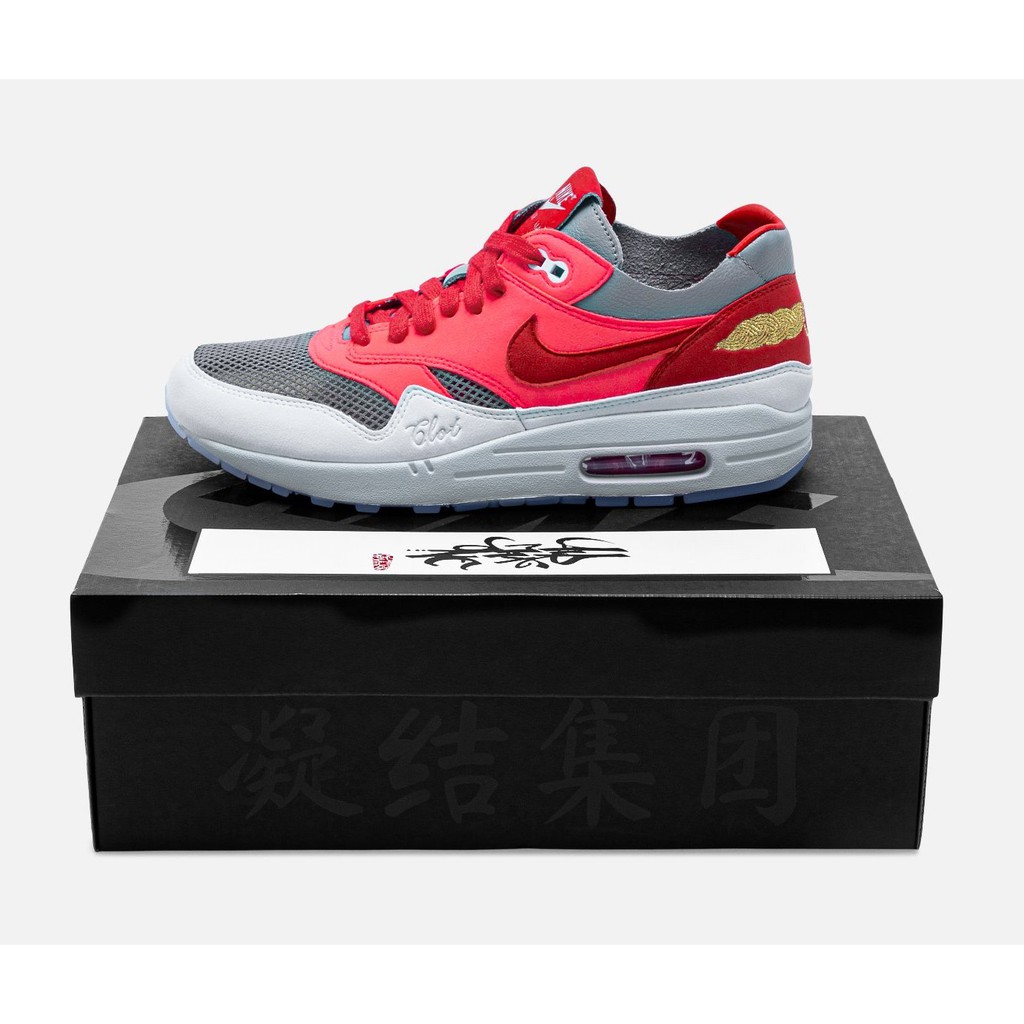 【S.M.P】CLOT x Nike Air Max 1 K.O.D. Solar Red DD1870-600