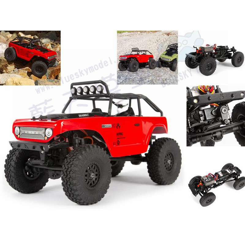 1/24 SCX24 Deadbolt 4WD RTR 遙控 越野車 攀岩車 大腳車 吉普車 AXI90081